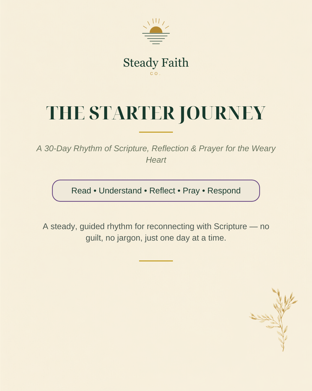 Daily Scripture Companion: 30-Day Devotional Guide