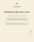 Daily Scripture Companion: Wisdom for Daily Life