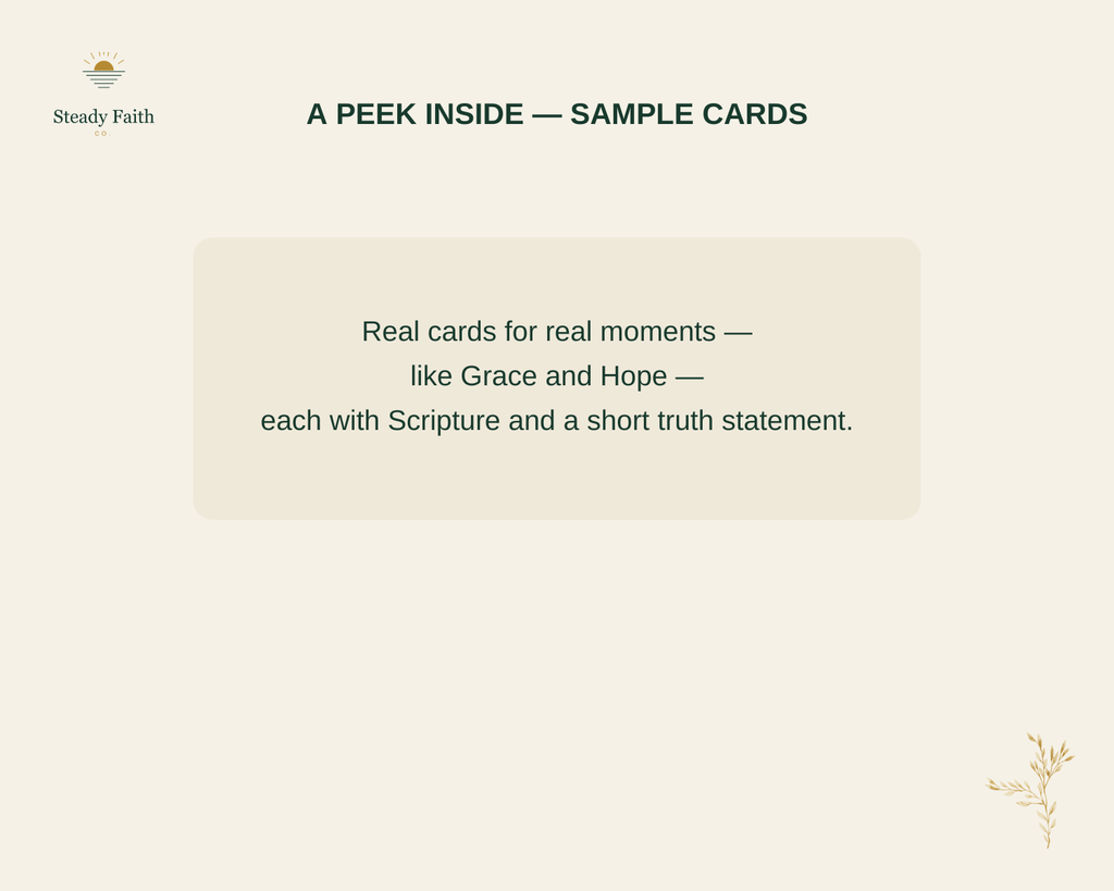Rooted - A Peek Inside Sample Cards
