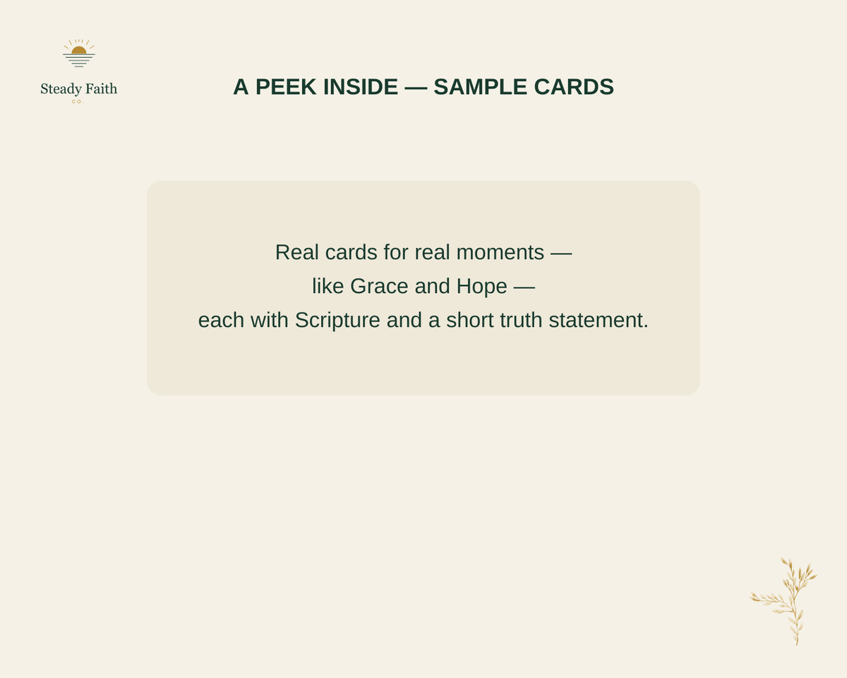 Rooted - A Peek Inside Sample Cards