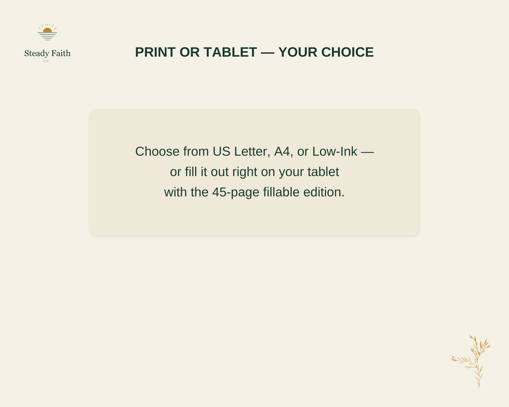 Rooted - Print or Tablet Your Choice