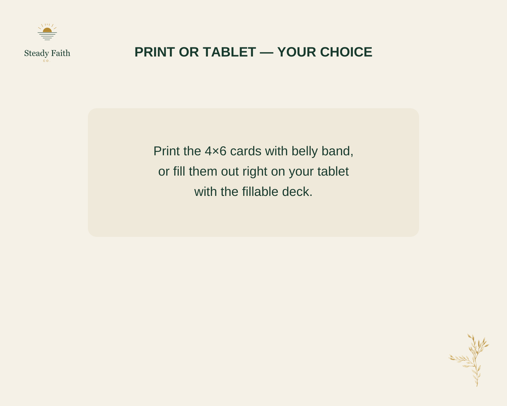 When Words Won't Come - Print or Tablet Your Choice