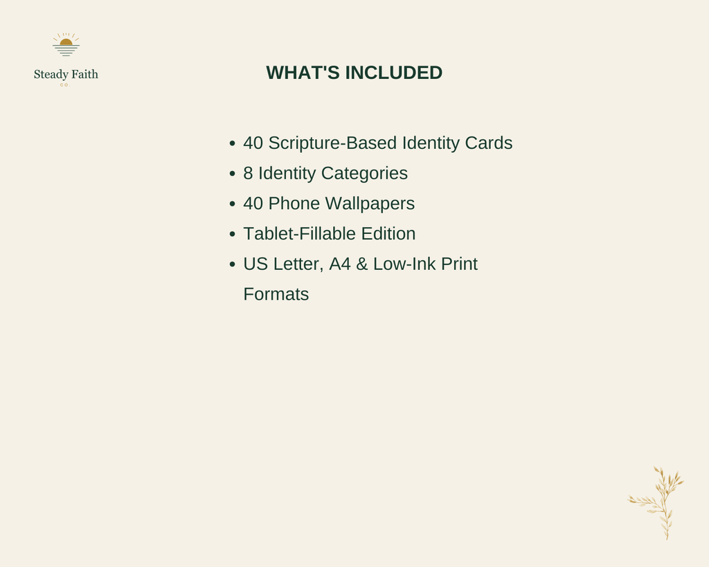 Rooted - What's Included