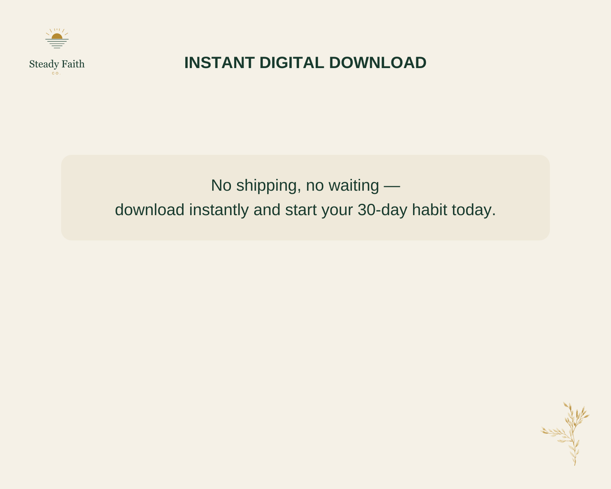 10-Minute Word Habit - Instant Digital Download