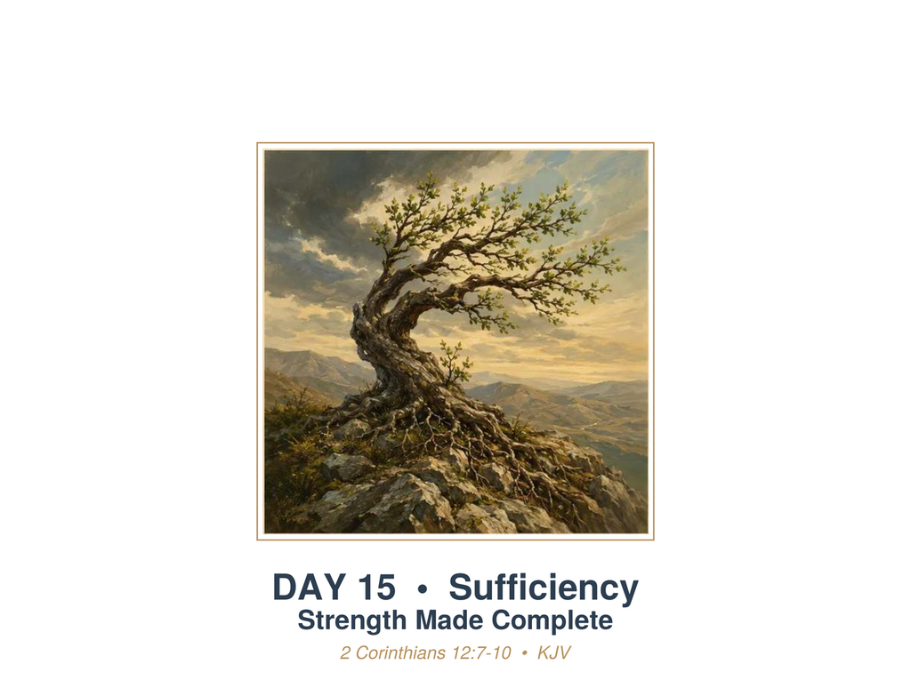Daily Scripture Companion: Peace & Resilience