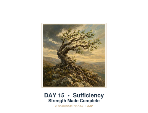 Daily Scripture Companion: Peace & Resilience