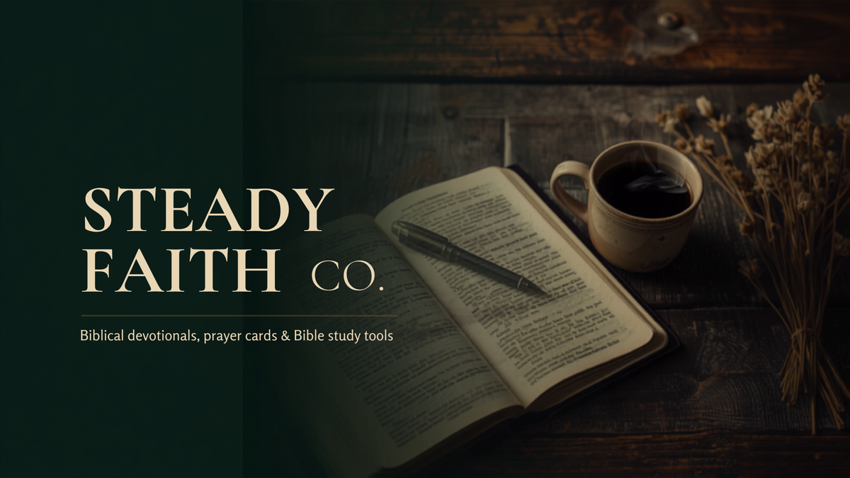 Steady Faith Co hero banner